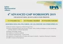 4th Advanced GMP Workshops 2019- Flyer