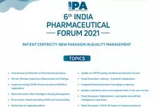 6th India Pharmaceutical Forum 2021- Flyer