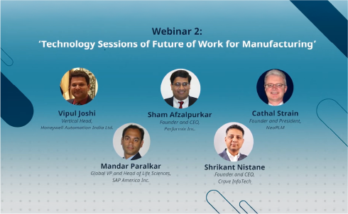IPA Manufacturing and Quality Workshops: Technology Sessions of Future of Work for Manufacturing