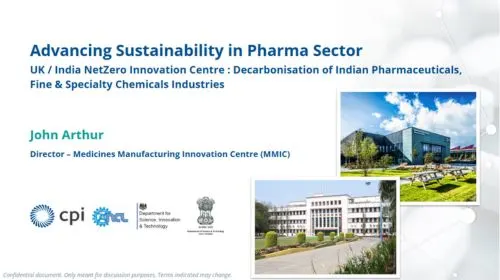 Session 10: Advancing Sustainability in Pharma Sector