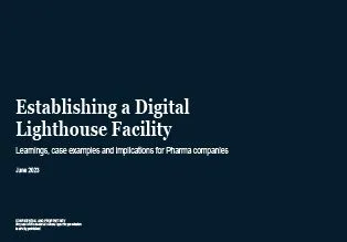 Presentation on Establishing a Digital Lighthouse Facility - Case Study - Vivek Arora - Partner, McKinsey & Co