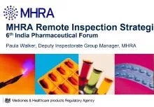 Session 4 : MHRA Remote Inspection Strategies- Ms Paula Walker
