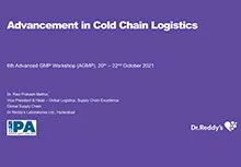 Session 7 : Advancement in Cold Chain Logistics- Dr Ravi Prakash Mathur