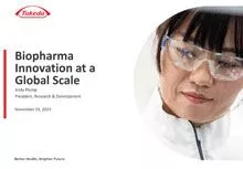 Special Address : Biopharma Innovation at a Global Scale