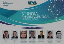 5th India Pharmaceutical Forum 2020 Flyer