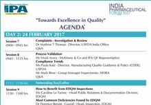 2nd Advanced GMP Workshops 2017- Agenda 3
