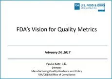 Session 10: Quality Metrics- Brendan Cuddy, EMA