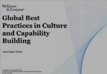 Session 8 : Global Best Practices in Capability Building- Mr Jaidev Rajpal, McKinsey & Co.