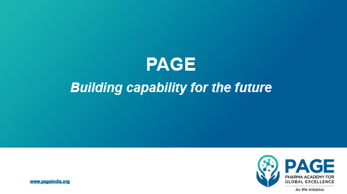 Page Building capability for the future -Mr Jain, Amitava Shirish Sir