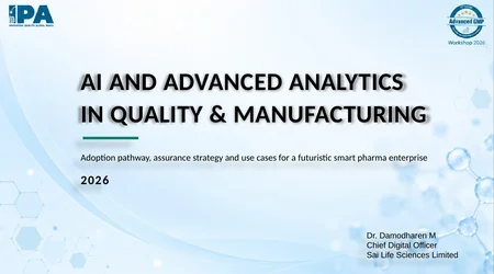 AI and Advanced Analytics in Quality and Manufacturing