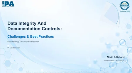 Data Integrity and Documentation Controls: Challenges and Best Practices