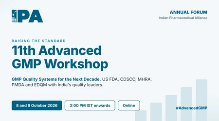 11th Advanced GMP Workshop