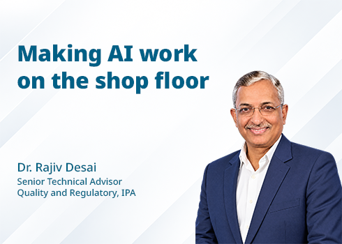 Making AI work on the shop floor: What pharma manufacturers need to get right