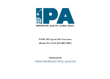 IPA USTR 2021 Special 301 Submission